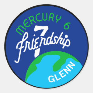 Mercury 6 Sticker