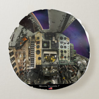 Mercury 7 cabin round cushion