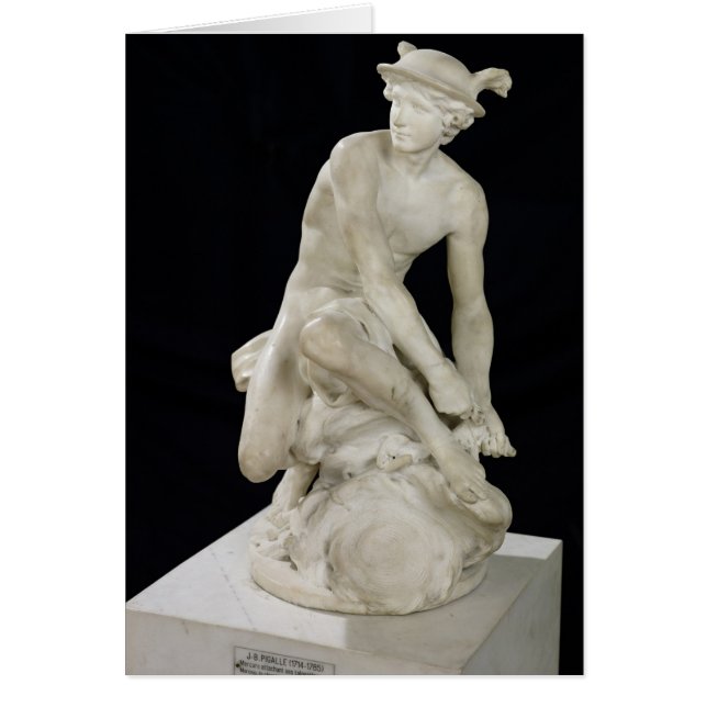 Mercury Attaching his Winged Sandals, 1744 (Front)