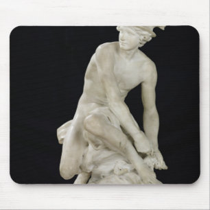 Mercury Attaching his Winged Sandals, 1744 Mouse Pad