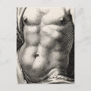 Mercury by Goltzius Postcard