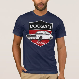Mercury Cougar (1968) crest illustration T-Shirt