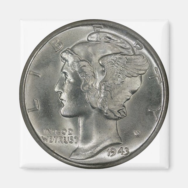 Mercury Dime products Magnet (Front)