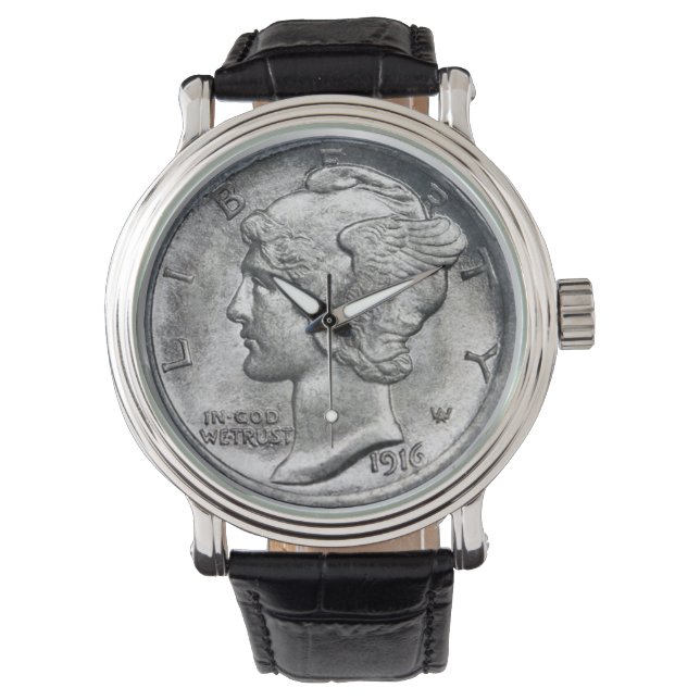Mercury Dime Watch (Front)