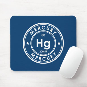 Mercury Element Blue Mouse Pad