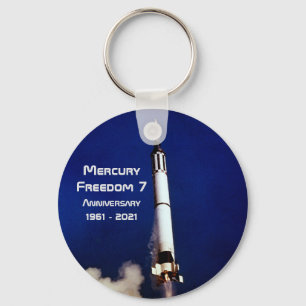 Mercury Freedom 7 - 60th Anniversary Key Ring