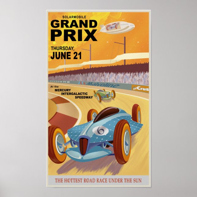 Mercury Grand Prix Poster (Front)