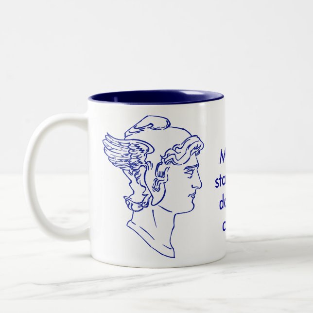 Mercury Head Mug (Left)