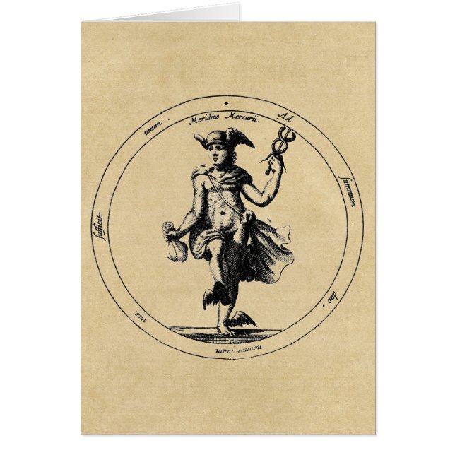 Mercury - Hermes messenger of the gods (Front)