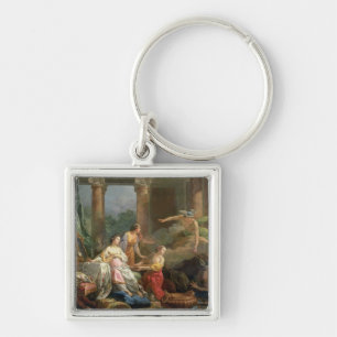Mercury, Herse and Aglauros, 1763 (oil on canvas) Key Ring