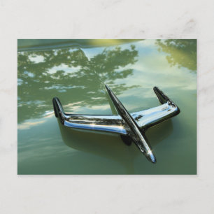 Mercury Hood Ornament Postcard