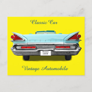 Mercury Monterey 1959 Postcard