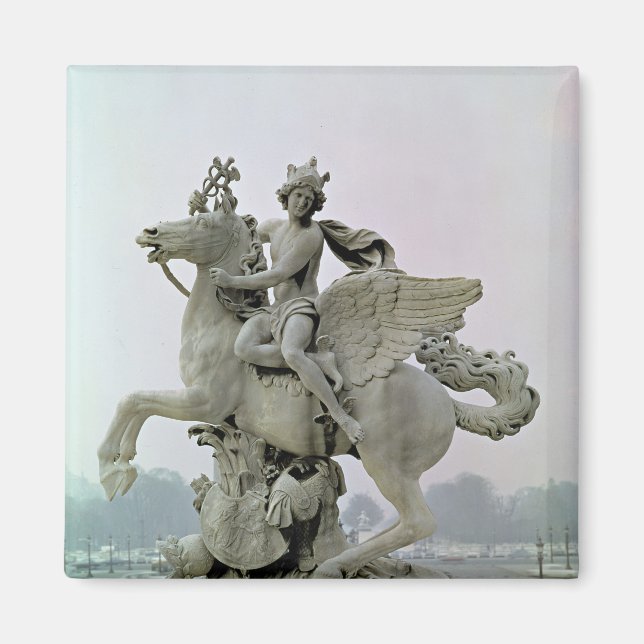 Mercury on Pegasus  1701-02 Magnet (Front)