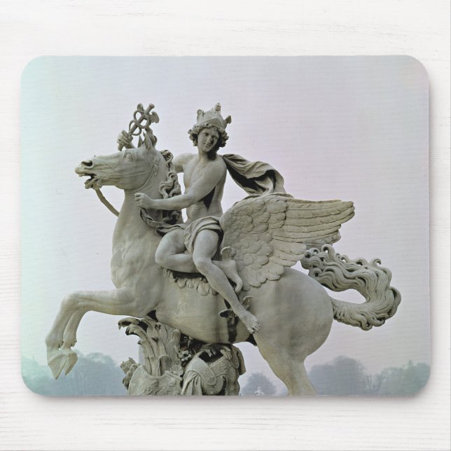 Mercury on Pegasus  1701-02 Mouse Pad (Front)