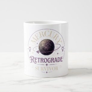 Mercury Retrograde Survivor Large Coffee Mug