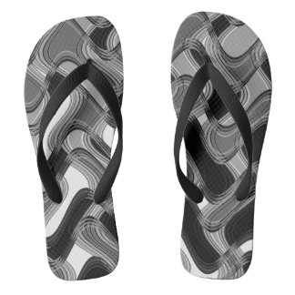 Mercury & Sable Flip Flops by Artist C.L. Brown