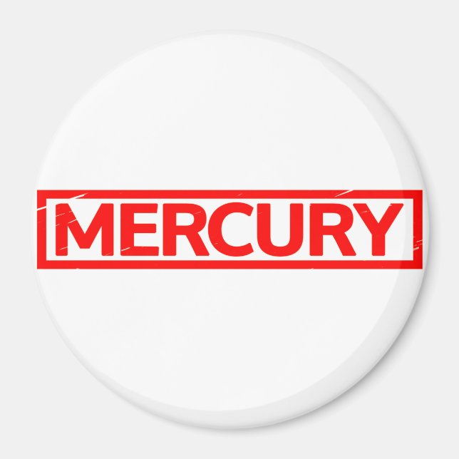 Mercury Stamp Magnet (Front)