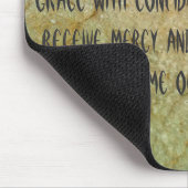 Mercy and Grace Christian Mousepad (Corner)
