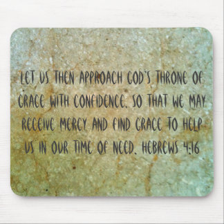 Mercy and Grace Christian Mousepad
