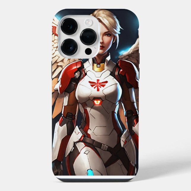 Mercy: Angelic Protector iPhone Case (Back)