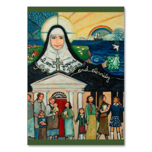 Mercy founder Catherine McAuley prayer card