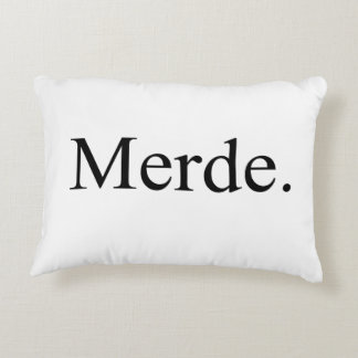 Merde pillow for ballet dancers - good luck