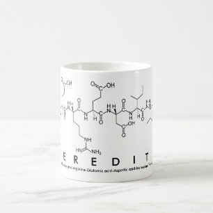 Meredith peptide name mug