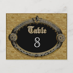 Meredith Royale Table Number Card