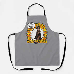 Merenda Sinoira Cat – Torino Vintage Pop Art Apron