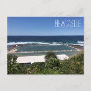 merewether ocean baths postcard