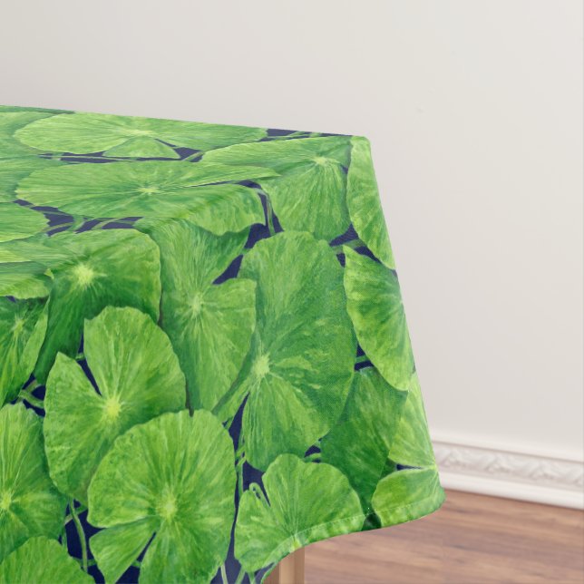 Merge with Nature - Lily Pad Tablecloth (In Situ)