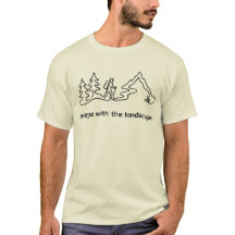 Merge with the landscape simple modern design