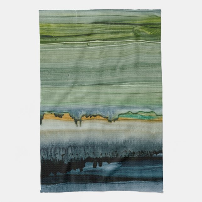 Merging II Tea Towel (Vertical)