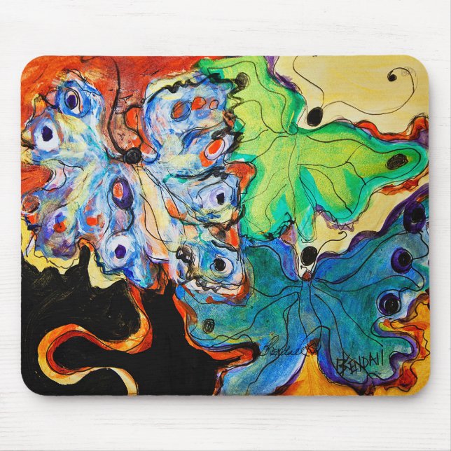 Merging Seasons Mouse Pad (Front)