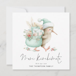 Meri Kirihimete Kiwi 2027 Calendar NZ Christmas Holiday Card