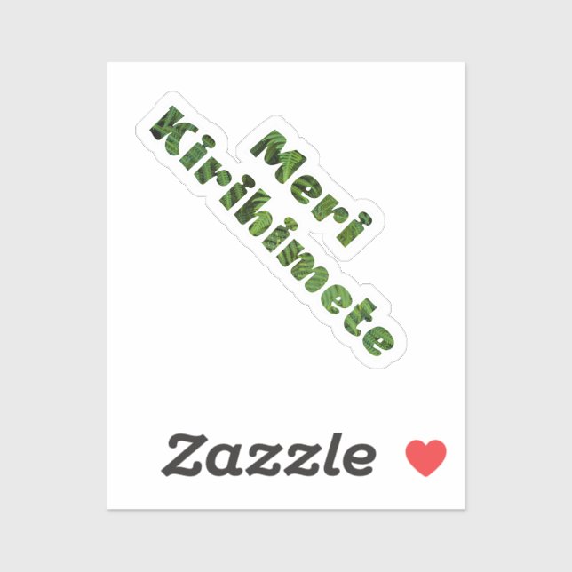 Meri Kirihimete Māori Merry Xmas New Zealand  (Sheet)