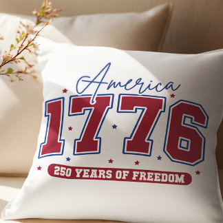 merica 1776 | 250 Years of Freedom | July 2026 Cushion