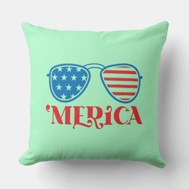 'Merica - 4th of July Cushion (Front)