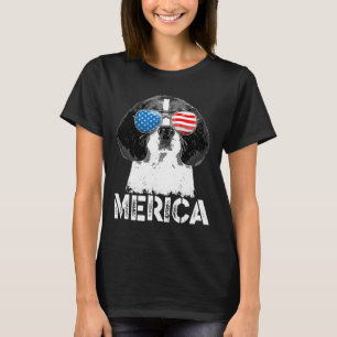 Merica Beagle Patriotic American T-Shirt