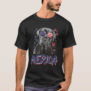 Merica Cane Corso Dog 4th Of July USA Gift  T-Shirt