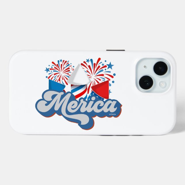 MERICA Case-Mate iPhone CASE (Back (Horizontal))