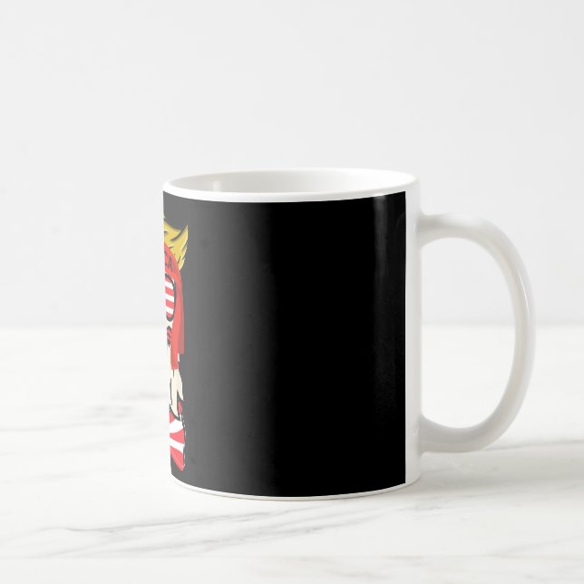 Merica Eagle 4th Of July Independence Day American Coffee Mug (Right)