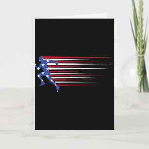 ‘merica Gorilla Flag Sungles Funny Patriotic Card