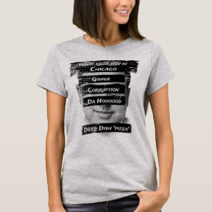 Merica Humour America USA Funny Patriotism Chicago T-Shirt