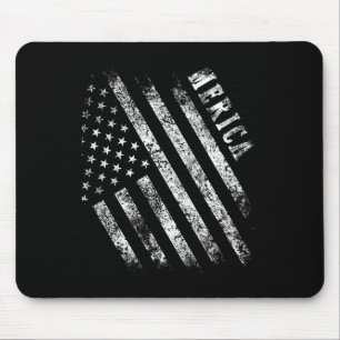 Merica Patriot American Flag Usa 4th Of July Gifts Mouse Pad