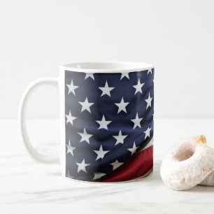 'merica Proud Flag Ceramic Mug
