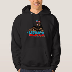 Merica Rottweiler American Flag Sunglasses 4th Of Hoodie