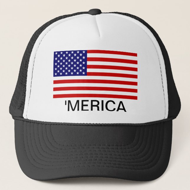 'Merica Trucker Hat (Front)