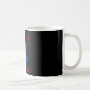 Merica Trump Happy 4th Of July Trump American Flag Coffee Mug