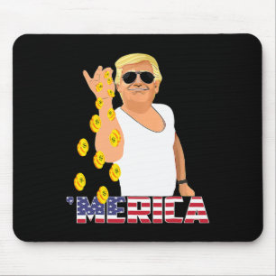 Merica Trump Outfits Mouse Pad
